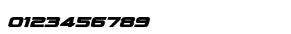 Quark Storm Italic Numeric Preview