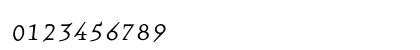 QuartetFractionsRegular Regular Numeric Preview