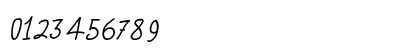 Quick Writing Italic Preview