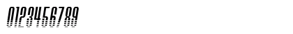 Quickster Condensed Regular Numeric Preview