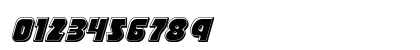 Racket Squad Bevel Italic Italic Preview