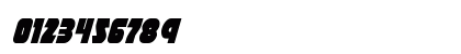 Racket Squad Condensed Italic Condensed Italic Preview