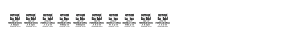 Raimoo Personal Use Regular Numeric Preview