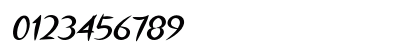 Rangoon Bold Italic Numeric Preview