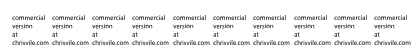 Rasterized Regular Numeric Preview