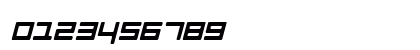 Razer Oblique Regular Numeric Preview