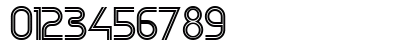 Retro Stereo Thin Regular Numeric Preview