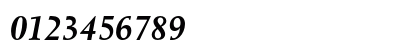 Revival 565 Bold Italic Numeric Preview