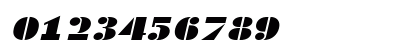 Richard Oblique Numeric Preview