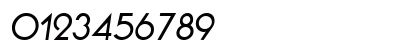 Ridge Oblique Numeric Preview
