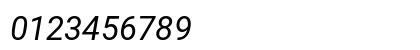 Roboto Italic Preview