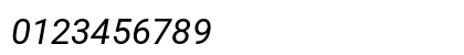 Roboto Italic Preview