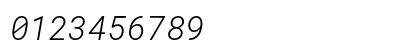 Roboto Mono Light Italic Preview