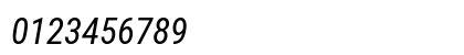 Roboto Condensed Italic Preview