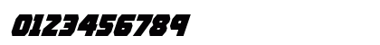 Rogue Hero Italic Numeric Preview