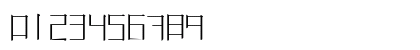 Romaji Mincho Regular Numeric Preview