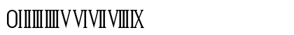 Roman Font 7 Regular Preview