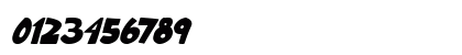 Roof runners active Bold Italic Numeric Preview