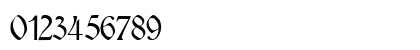 Rousseau Regular Numeric Preview