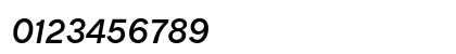 RT Rondelle Italic Numeric Preview