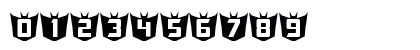 RubCaps Decepticon Regular Numeric Preview