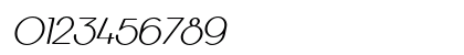 Rue Borgia Bold Italic Numeric Preview