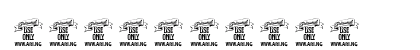 Safir Script PERSONAL USE ONLY Regular Numeric Preview