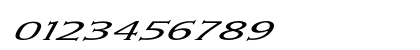 Seraph Extra-expanded Italic Preview