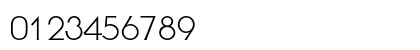 ITC Serif Gothic Light Numeric Preview