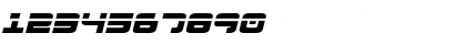 Exedore Laser Exp Italic Expanded Italic Font