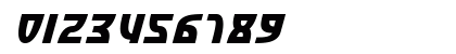 SF Retroesque Bold Italic Preview