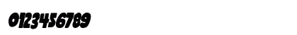 Shablagoo Condensed Italic Condensed Italic Numeric Preview