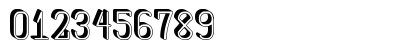 Shadded South Regular Numeric Preview