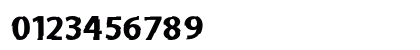 Shaddock Bold Numeric Preview