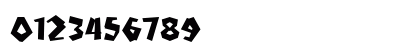 Sinkhole Regular Numeric Preview
