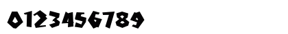 Sinkhole Bold Numeric Preview