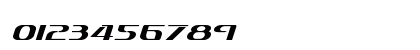 Sky Marshal Italic Numeric Preview
