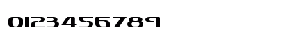 Sky Marshal Regular Numeric Preview