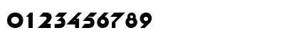 Slant Regular Numeric Preview