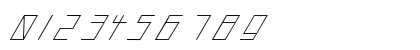 slanted ITALIC shift Regular Preview