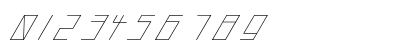 slanted ITALIC shift Light Preview