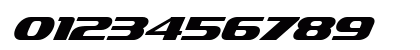 Sofachrome Italic Numeric Preview