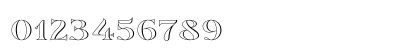 Sortefax Medium Numeric Preview