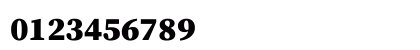 Source Serif Pro Black Regular Numeric Preview