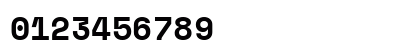 Space Mono Bold Numeric Preview