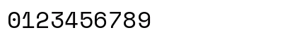 SpaceMono Nerd Font Regular Preview