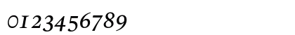 Spectral SC Medium Italic Numeric Preview