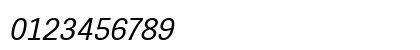 SpiegelCd Italic Numeric Preview