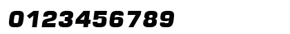 Square 721 Blk Italic Preview