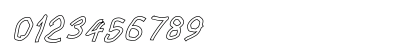 Squared Hand OblOl Numeric Preview